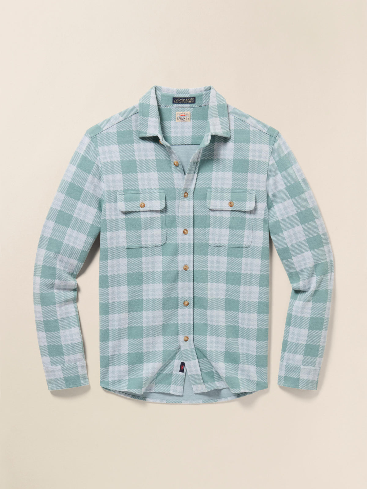 Legend Sweater Shirt - West Palm Plaid