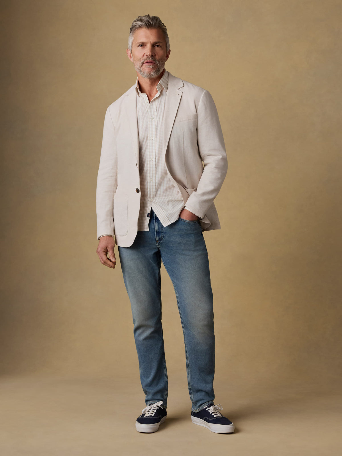Movement Linen Blazer - Dorset Sand