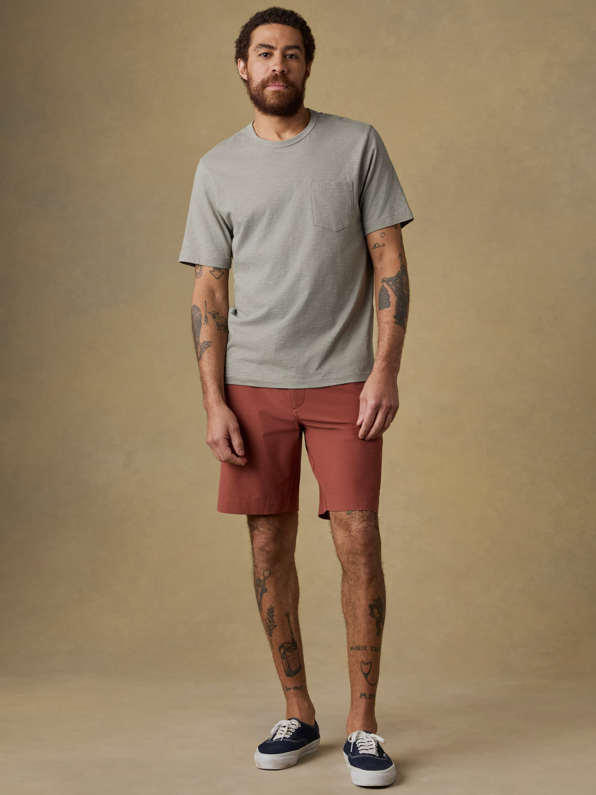 All Day Short (9") - Redwood