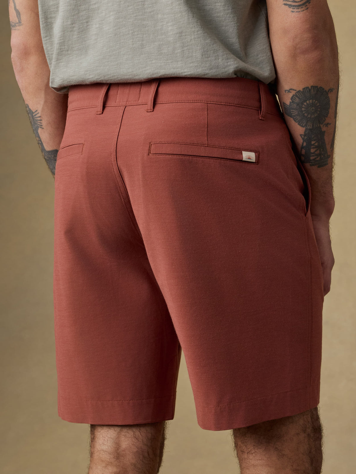 All Day Short (9") - Redwood