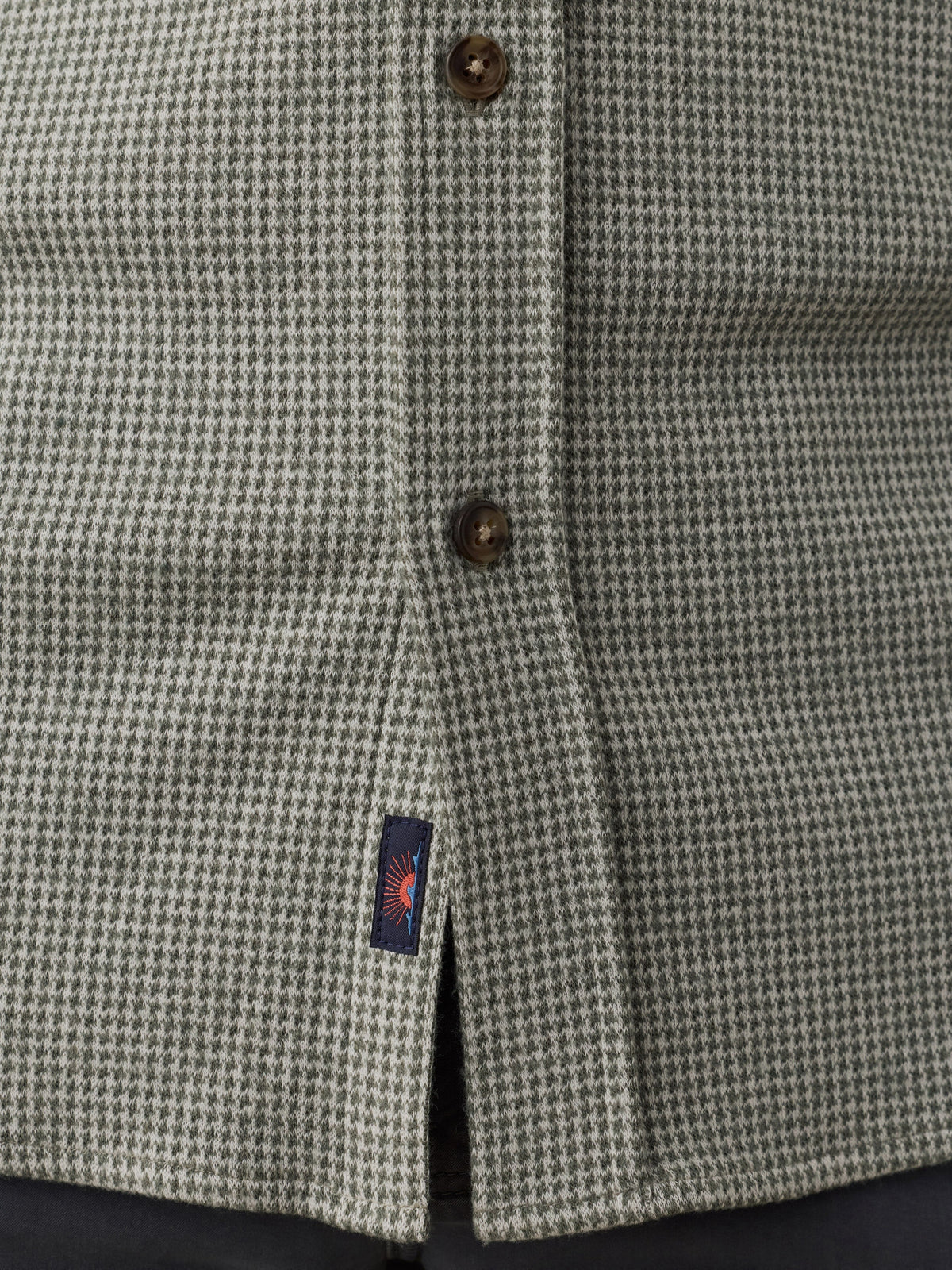 Legend Sweater Shirt - Olive Stone Pincheck