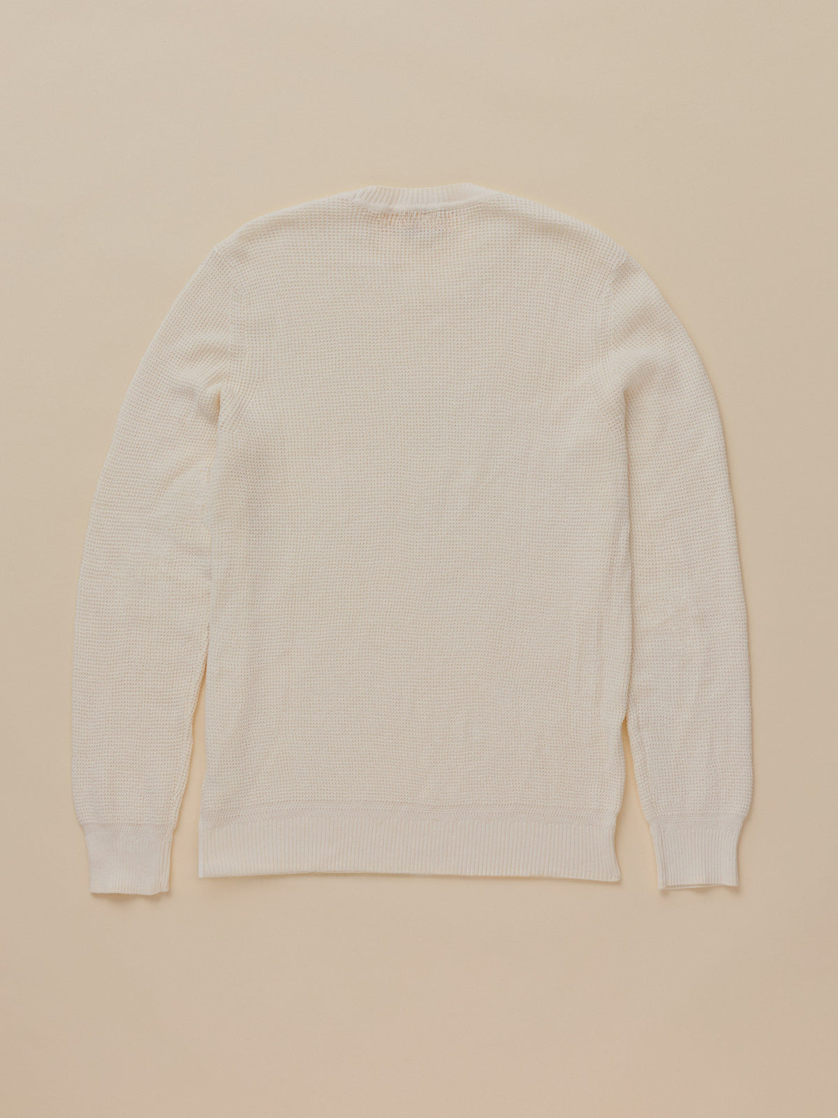 Sunwashed Crewneck Sweater - White Shell