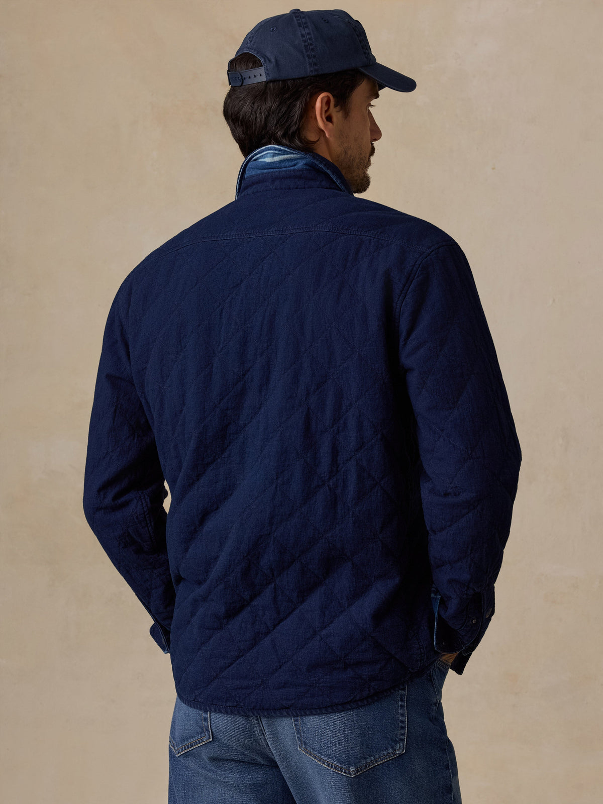 Reversible Bondi Jacket - Shoreview Indigo Wash