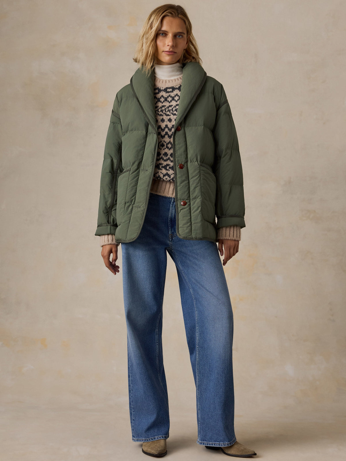 Atlas Puffer - Olive