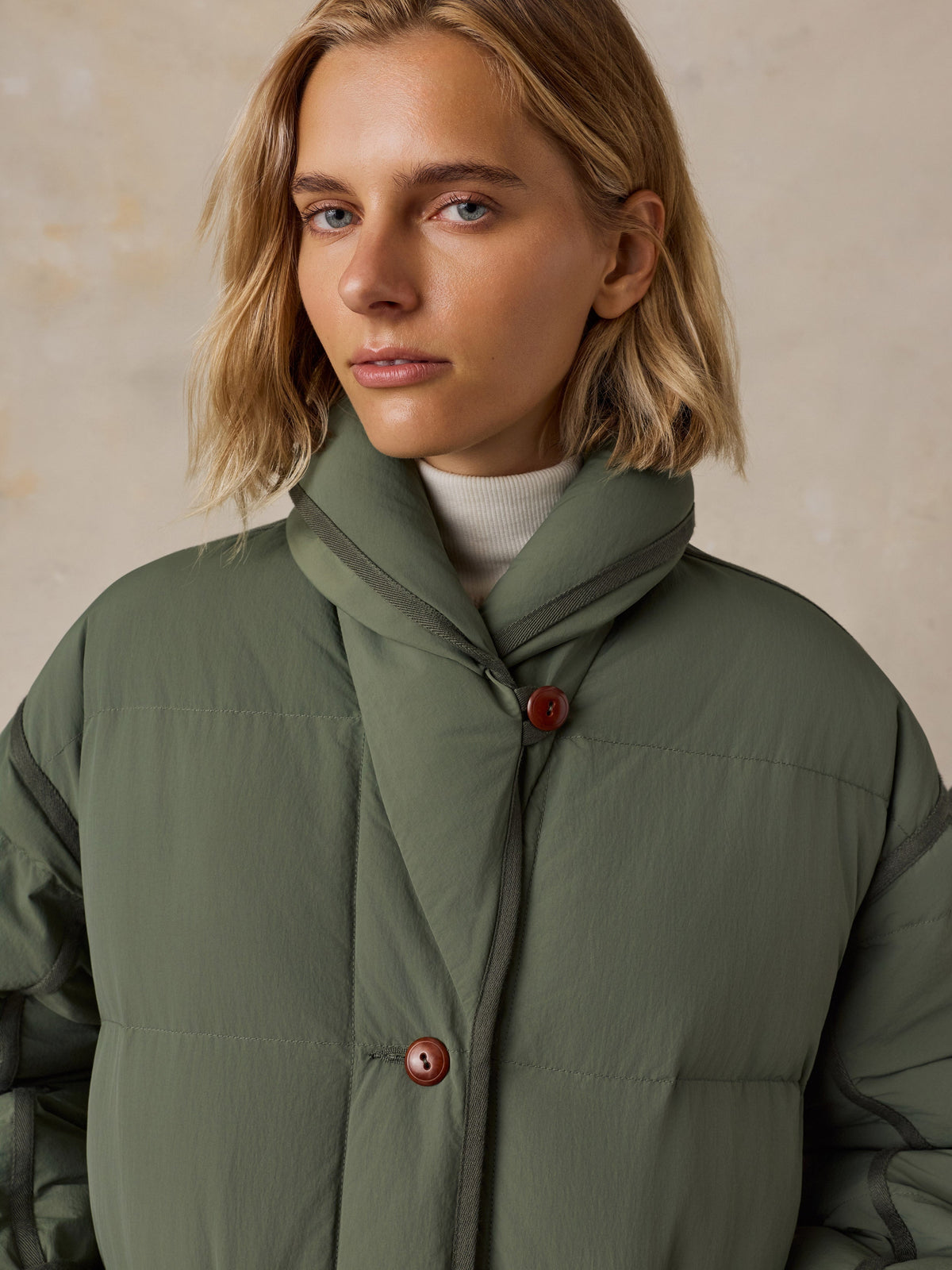 Atlas Puffer - Olive