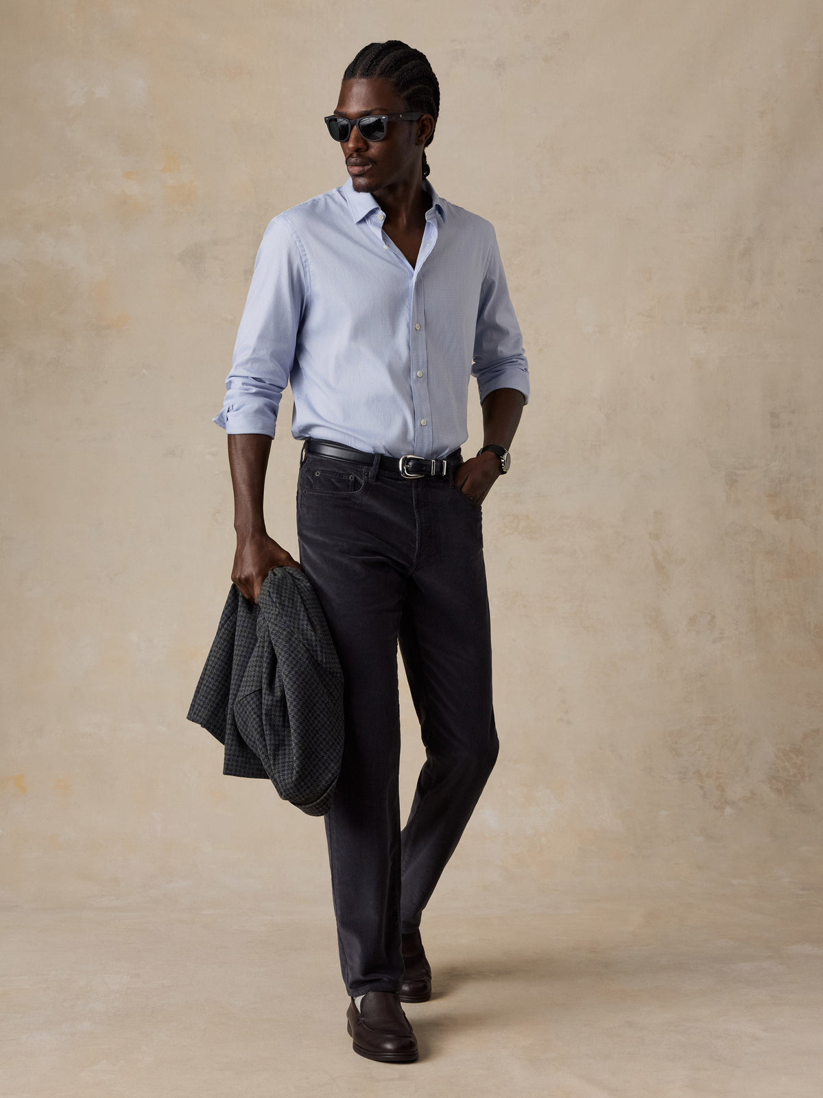 The Movement Shirt - Ocean Mist Check