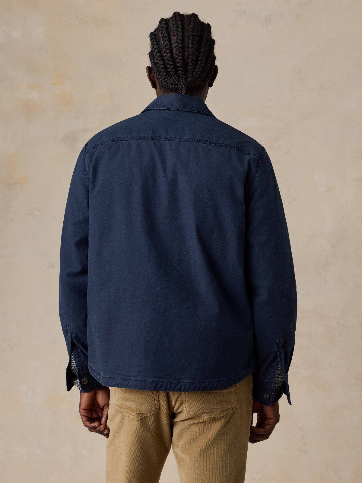 Stretch Blanket Lined CPO - Abyss Navy