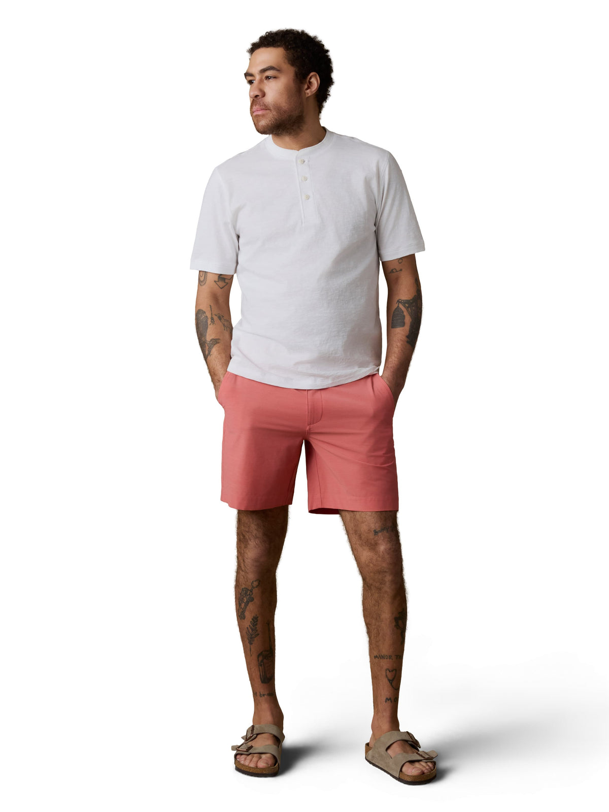 All Day Short (7") - Coral Red