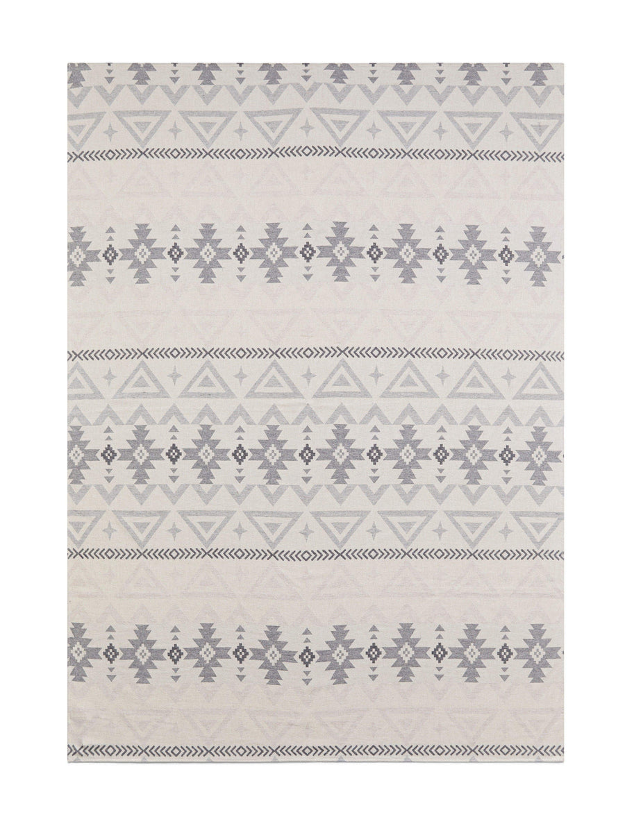 Doug Good Feather Adirondack Blanket - Ivory North Star