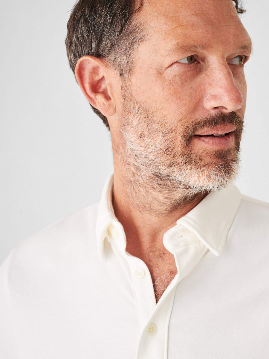 Short-Sleeve Movement Polo (Tall) - White
