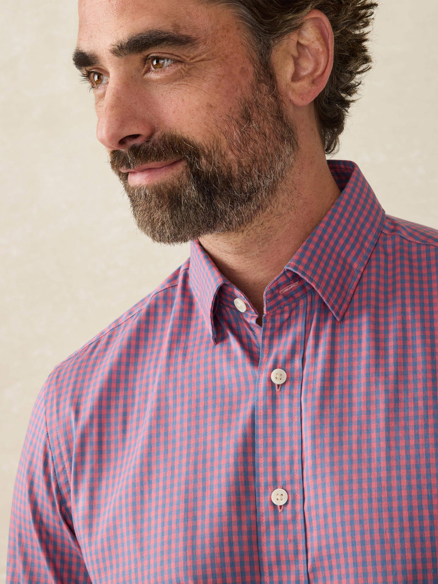 The Movement Shirt - Blue Rose Gingham