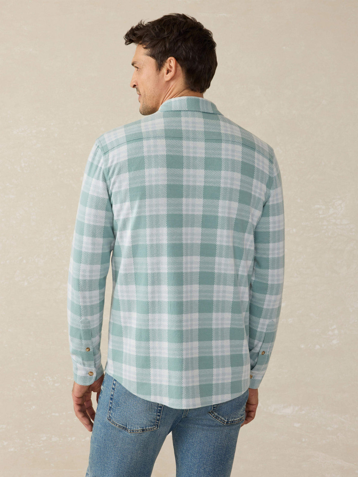Legend Sweater Shirt - West Palm Plaid