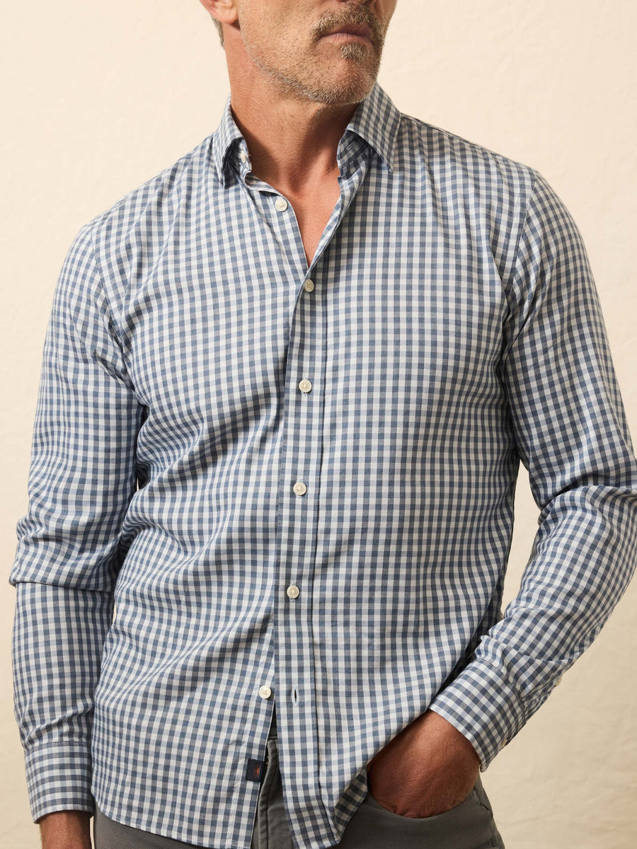 The Movement Shirt - Sky Break Gingham