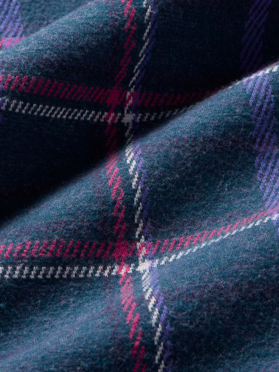 Legend High Pile Fleece Blanket - Northern Lights Plaid