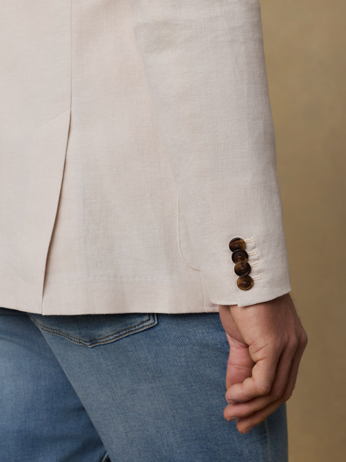 Movement Linen Blazer - Dorset Sand