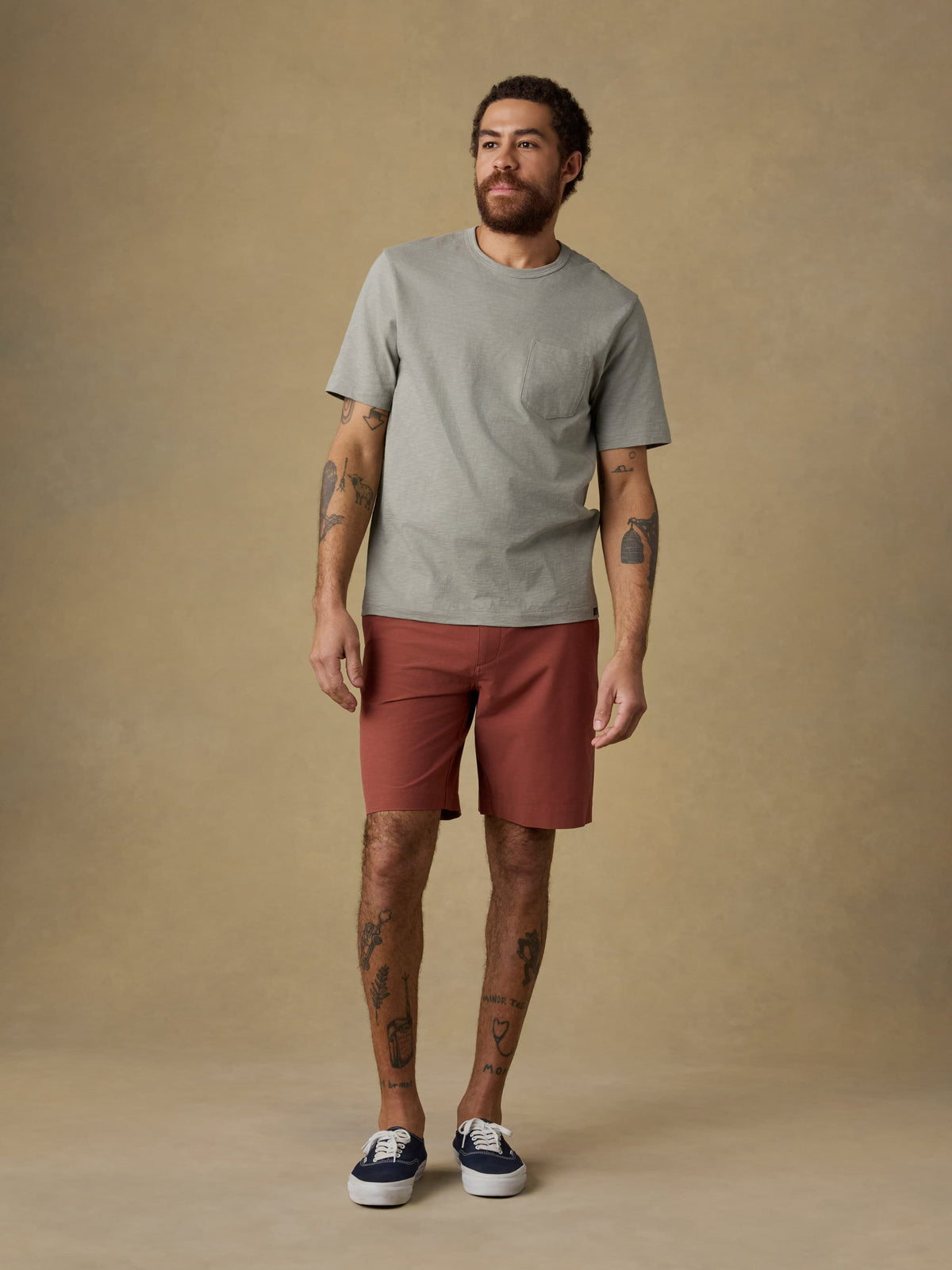 All Day Short (9") - Redwood