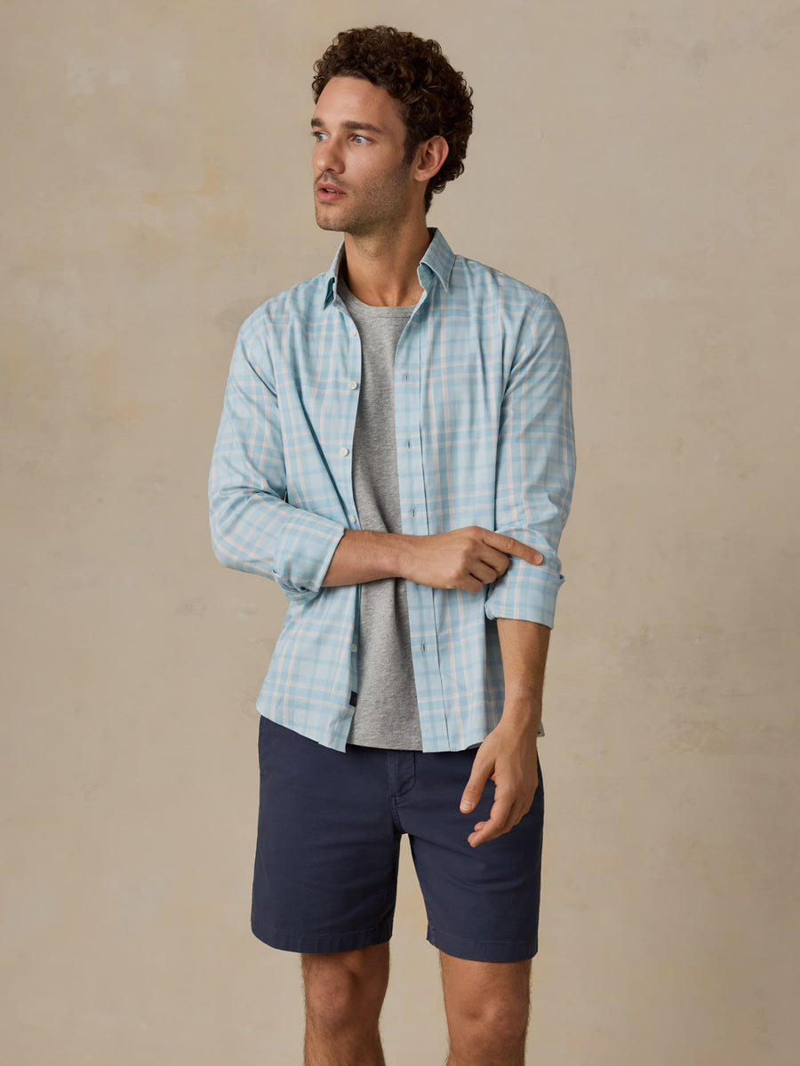 The Movement Shirt - Morning Mist Plaid