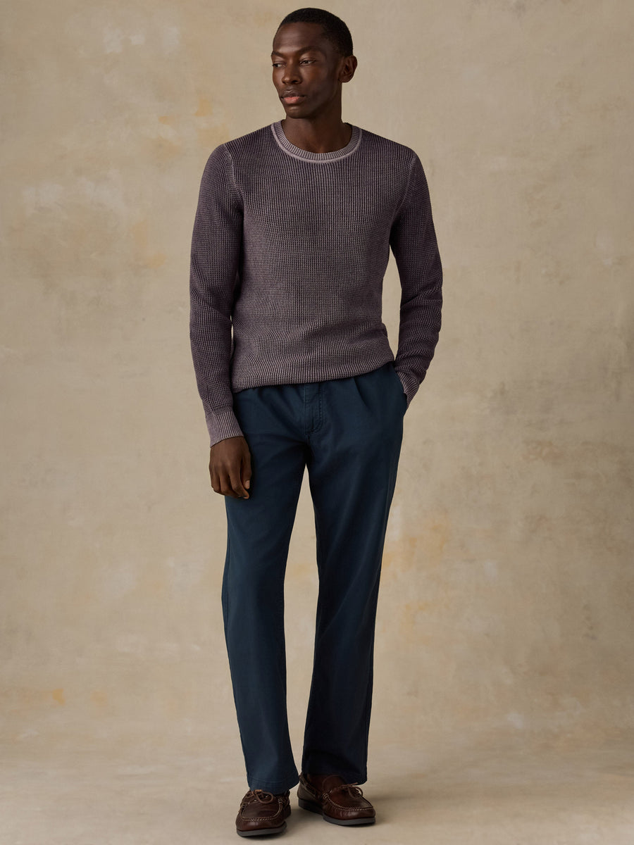 Sunwashed Crewneck Sweater - Lilac Twilight