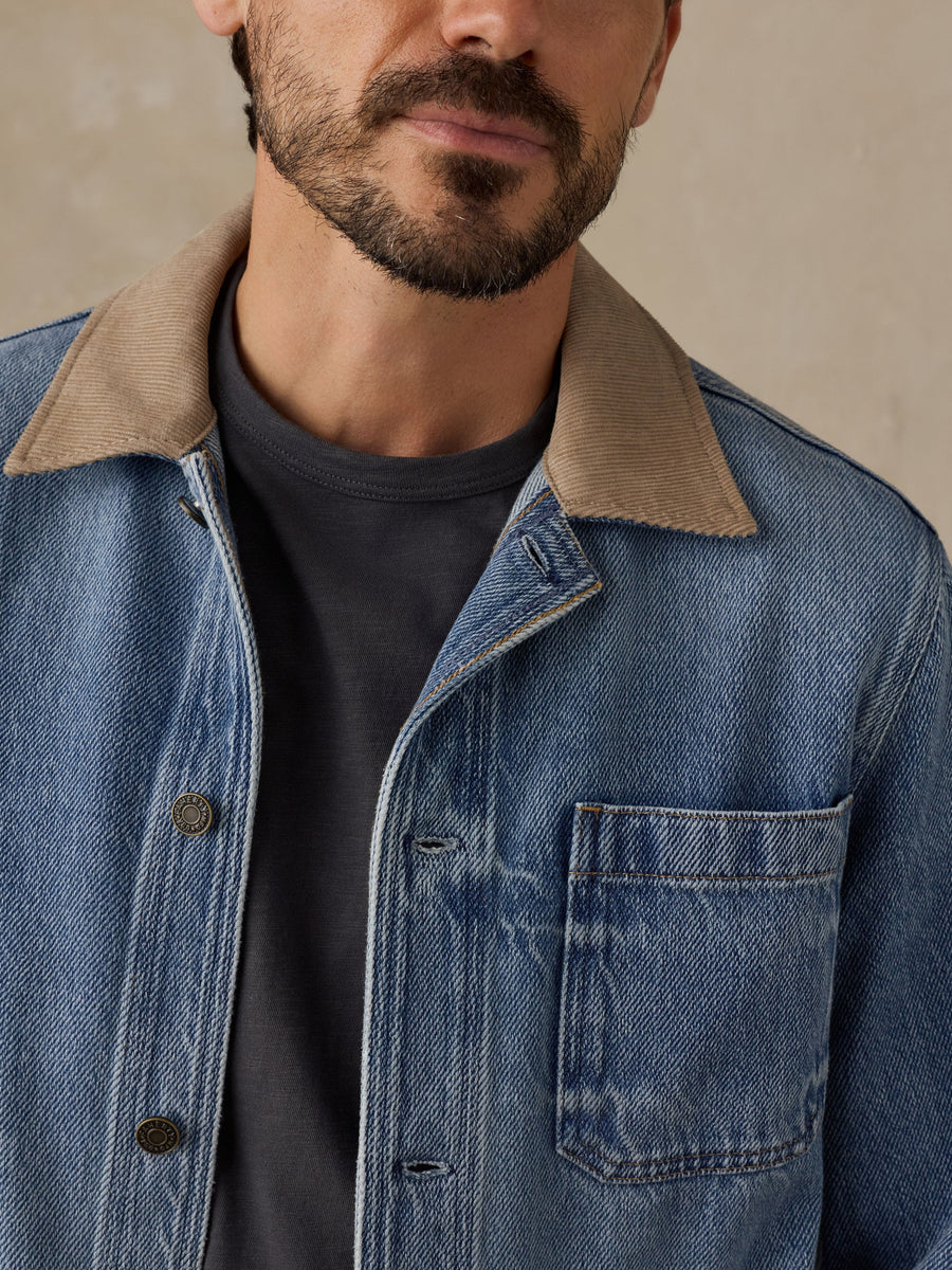 High Ridge Twill Studio Jacket - Stony Brook Wash