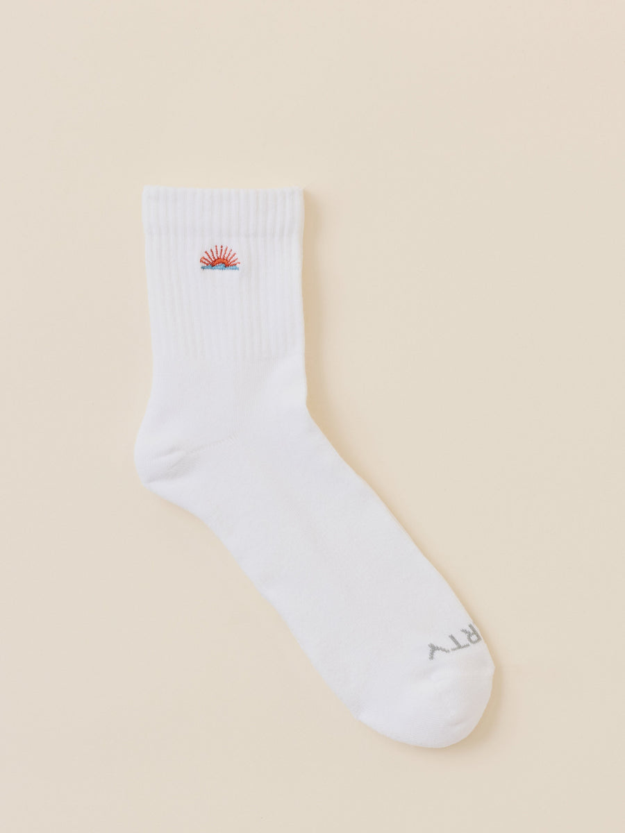 Everyday Ankle 3 Pack Sock - White