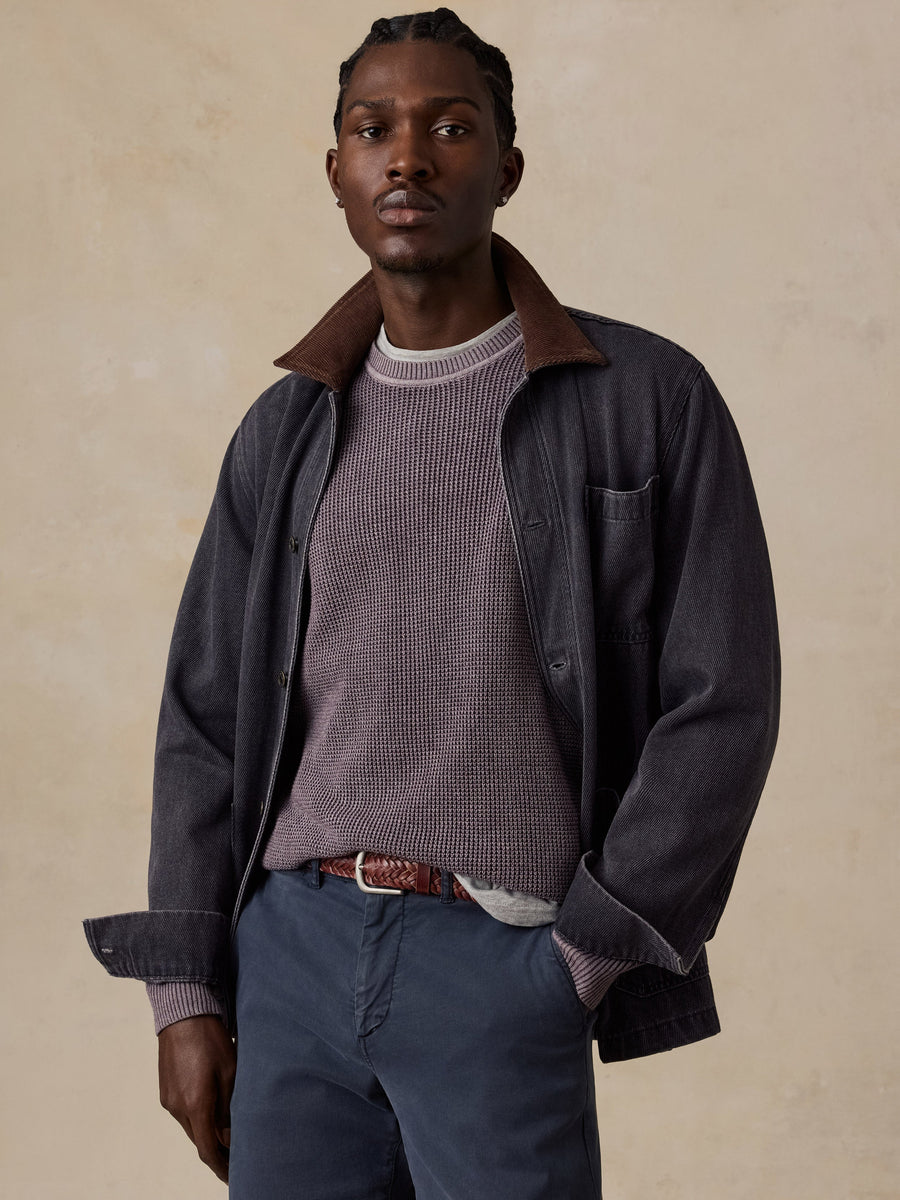 High Ridge Twill Studio Jacket - Washed Charcoal