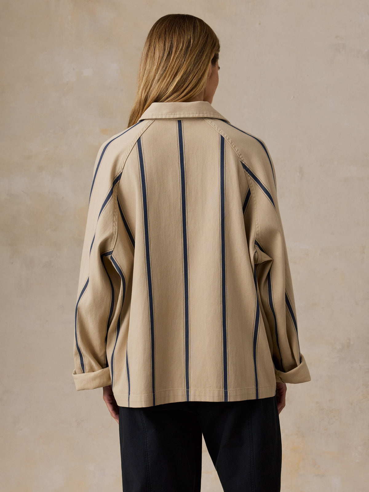 Tideweave Chore Jacket - Saddle Ridge Stripe