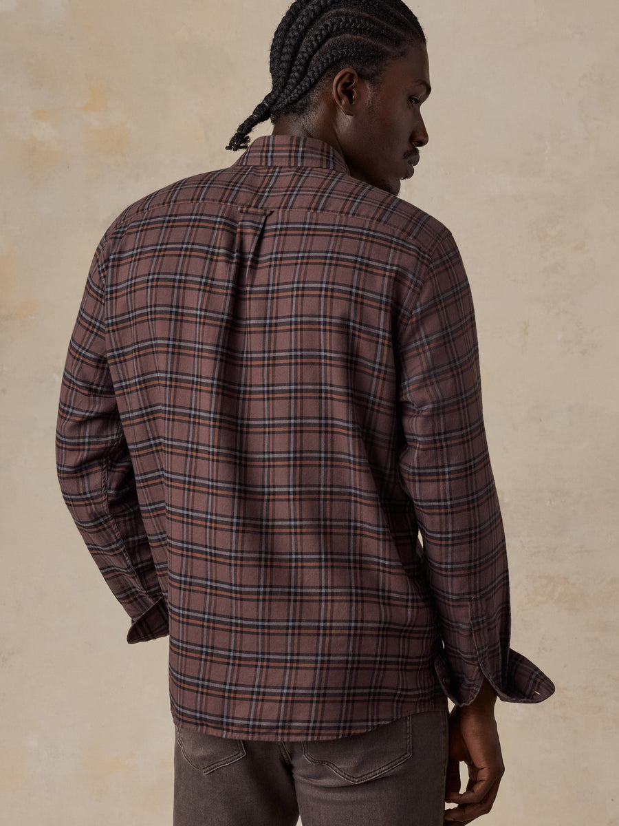 Timberline Brushed Twill Shirt - Smoky Hills Plaid