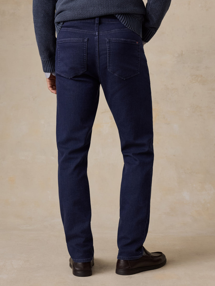 Stretch Terry 5-Pocket Pant - Abyss Navy