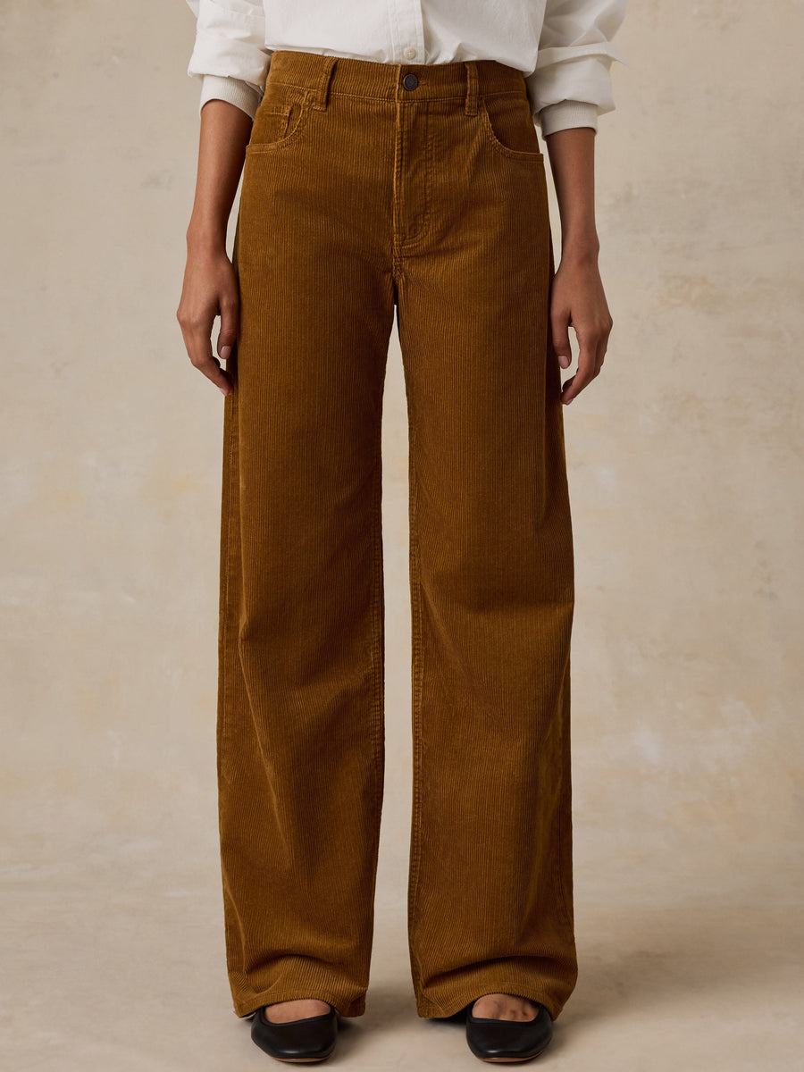 Heritage Cord 5-Pocket Pant - Tan