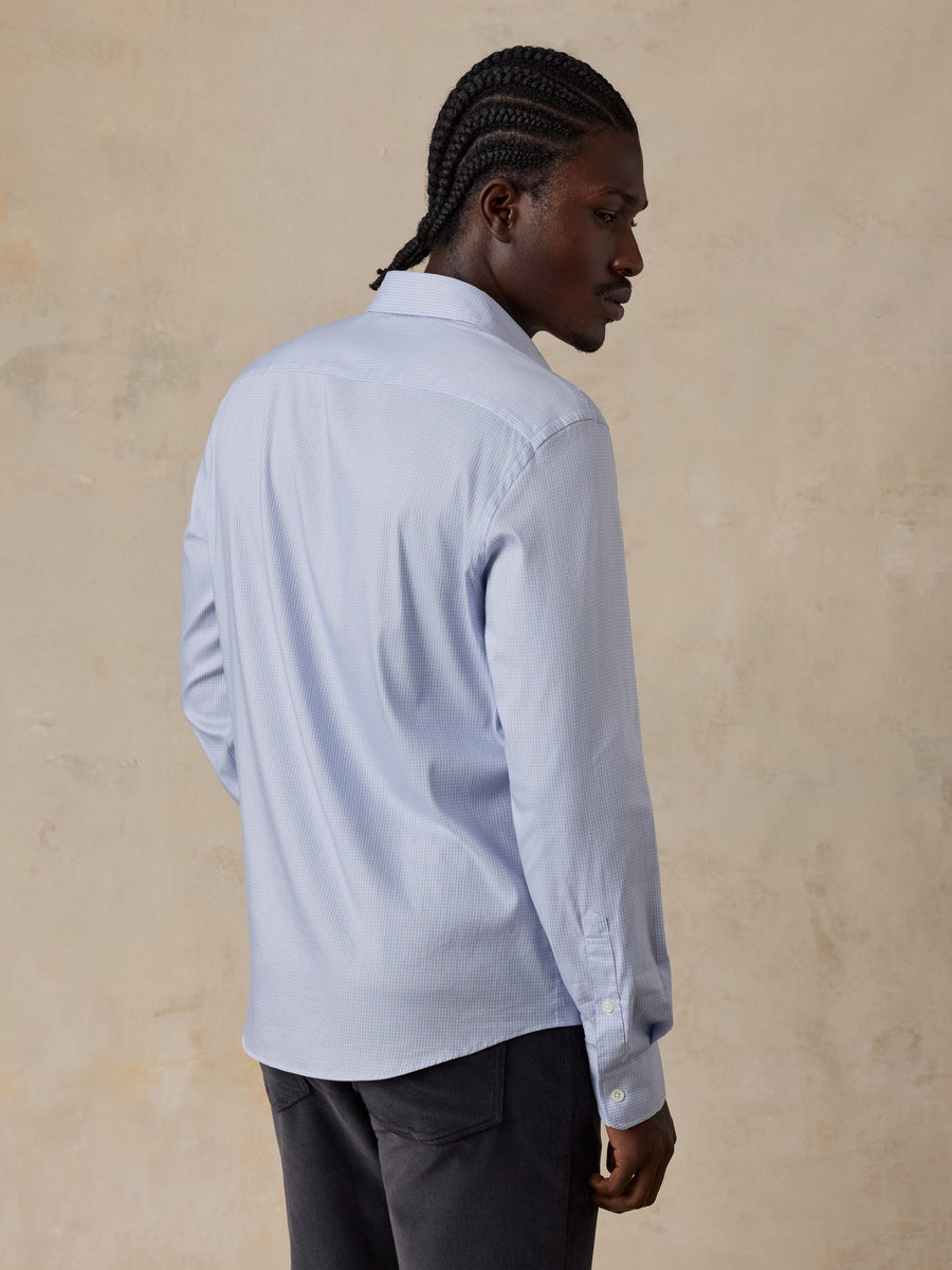The Movement Shirt - Ocean Mist Check