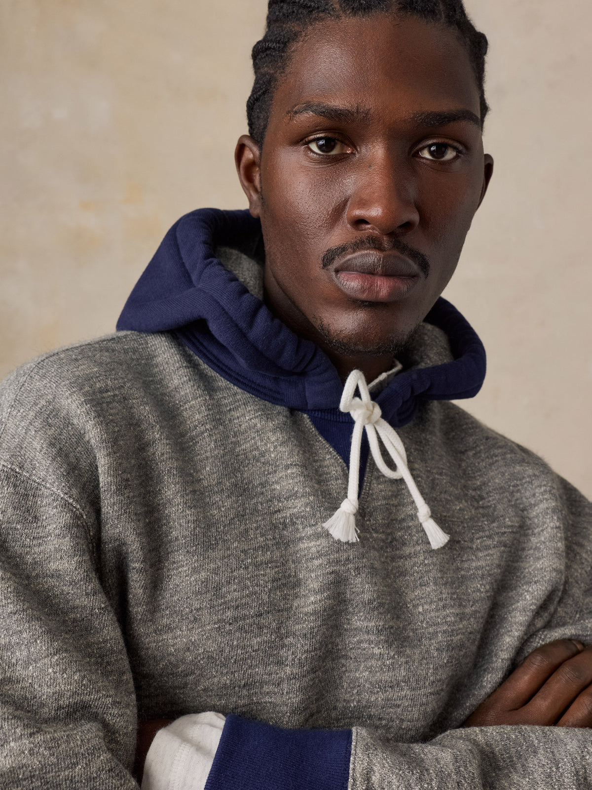 Loopwheel Hoodie - Heather Grey