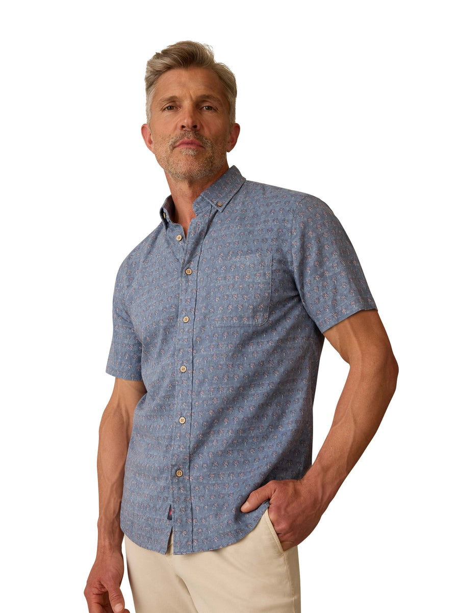 Short-Sleeve Breeze Shirt - Paradise Palm