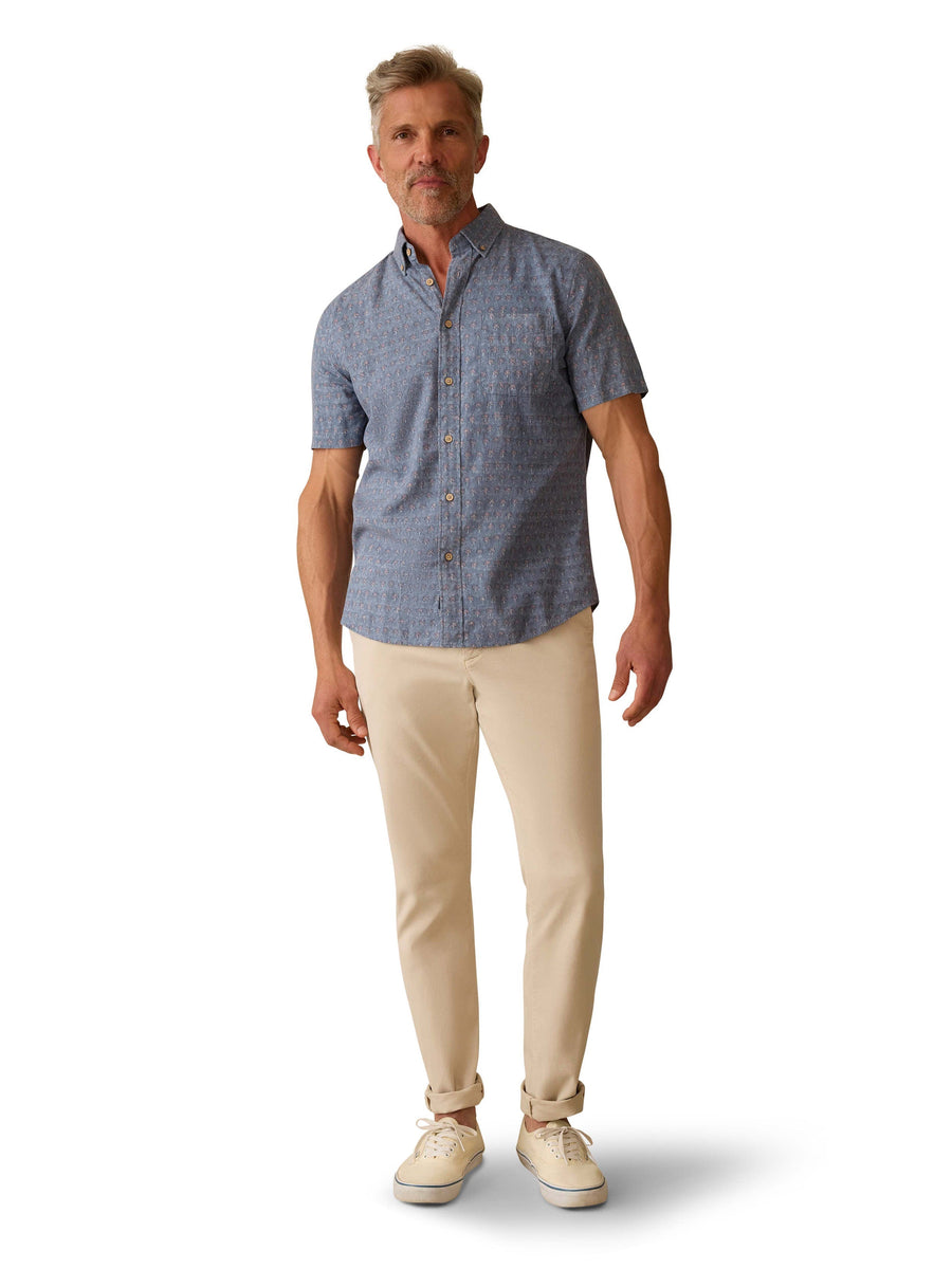 Short-Sleeve Breeze Shirt - Paradise Palm