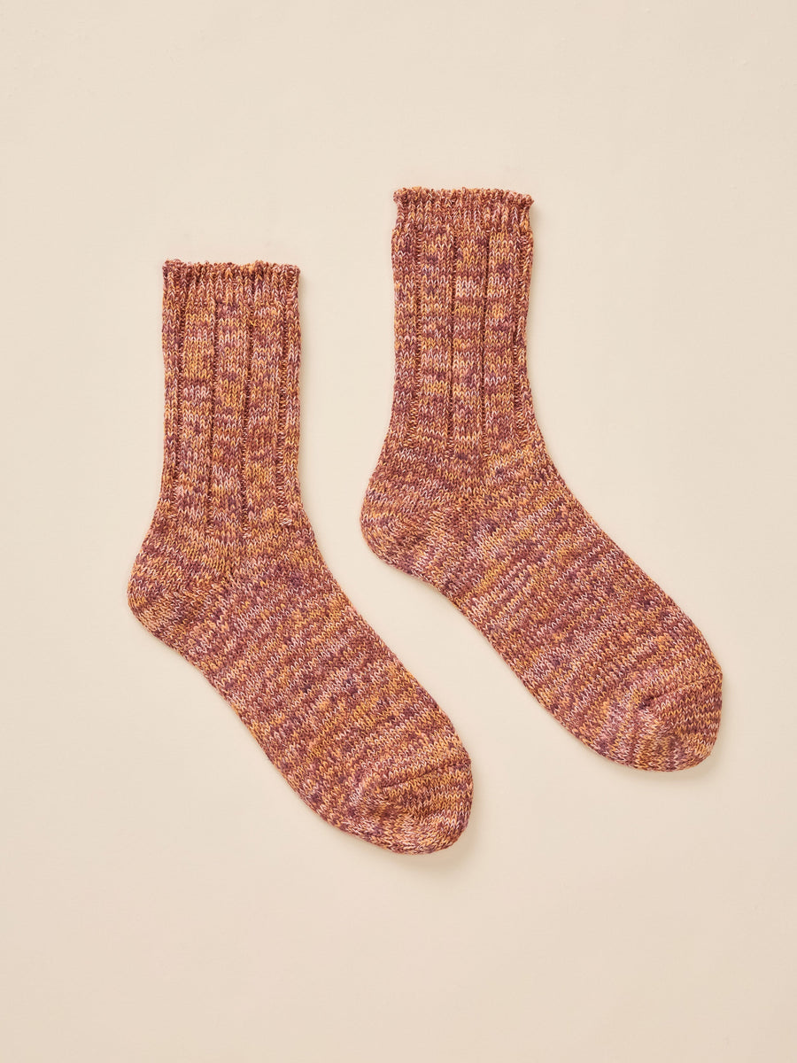 Japan Marled Socks - Canyon Sage