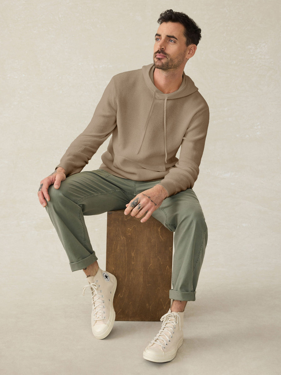 Sunwashed Sweater Hoodie - Natural
