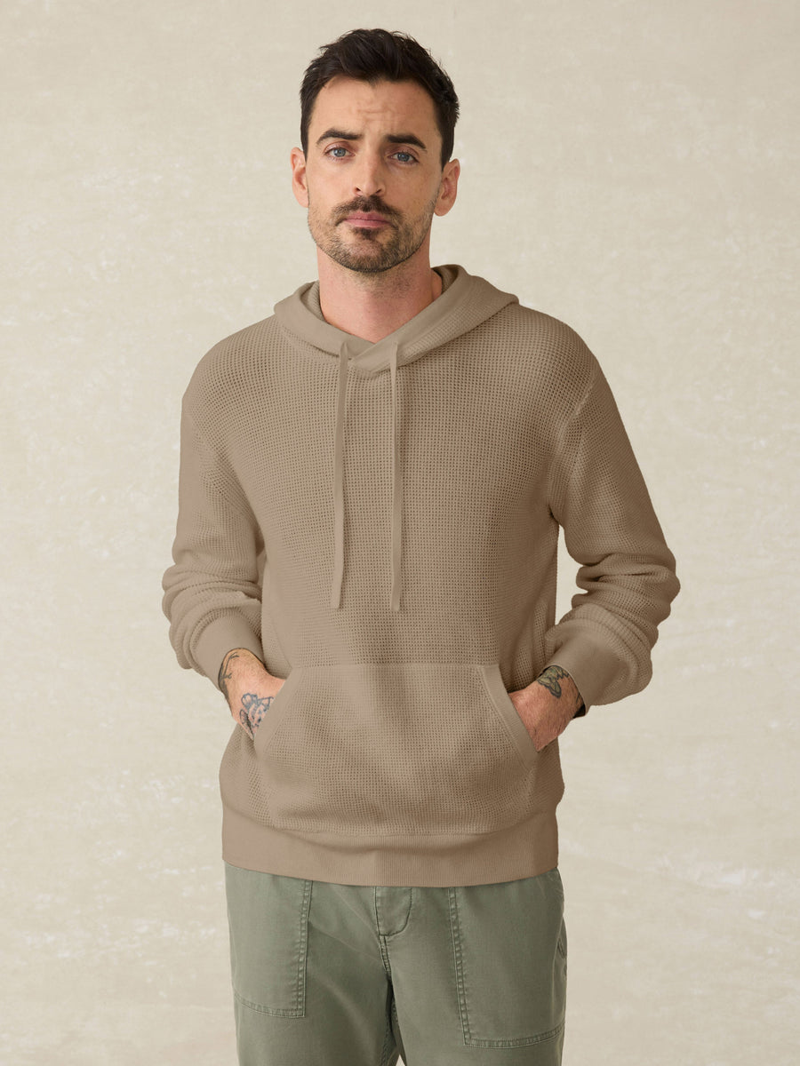 Sunwashed Sweater Hoodie - Natural
